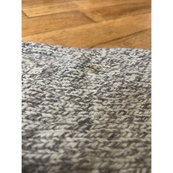 Climb High Vintage 90s Unisex Size Medium Gray V Neck Sweater - Picture 8 of 9